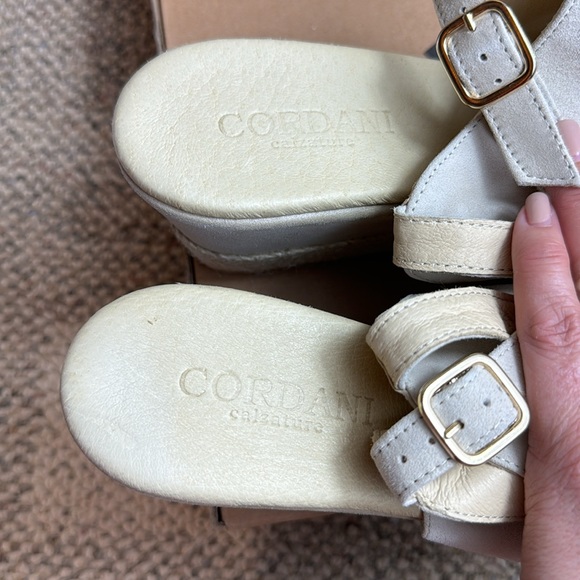 NWOT - CORDANI, Elenor - Beige Suede Sling Back Espadrille - Size 41 (9.5/10 US) - Picture 8 of 16